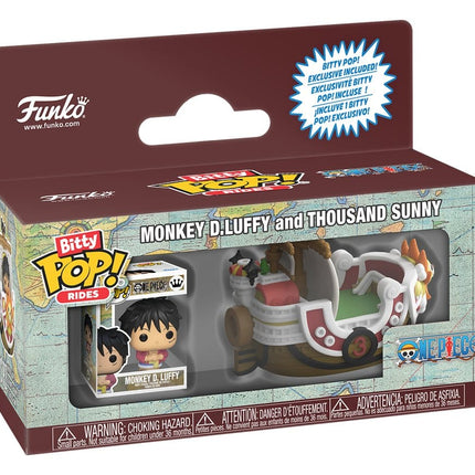 One Piece Bitty POP! Ride Vinyl Figur Thousand Sunny w/Luffy